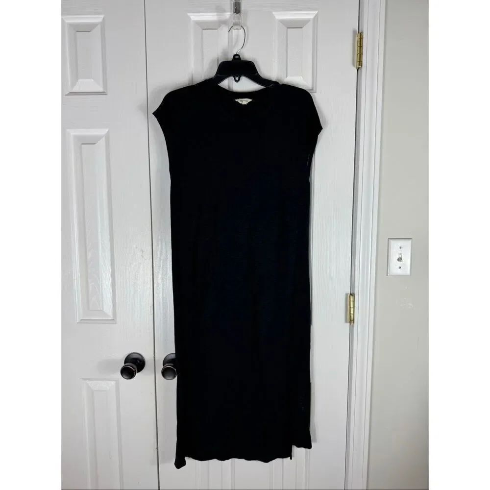 Madewell Womens Black Maxi Dress Size M